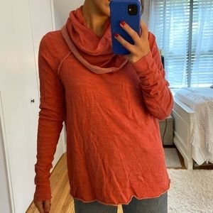 Free People Beach Cocoon Cowl Neck Top